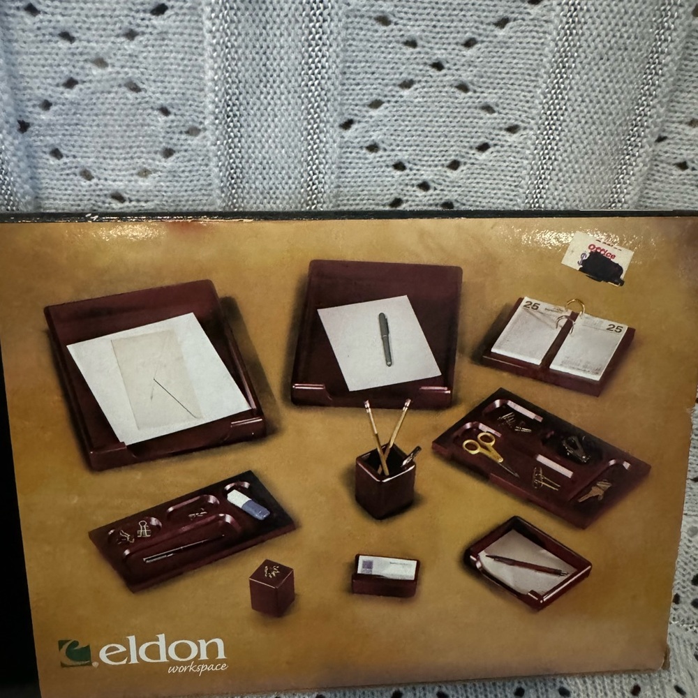Supply Organizer (Mahogany Finish)